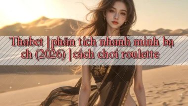 Thabet phân tích nhanh minh bạch (2026) cách chơi roulette