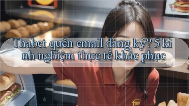 thabet quên email đăng ký 5 kinh nghiệm thực tế khắc phục