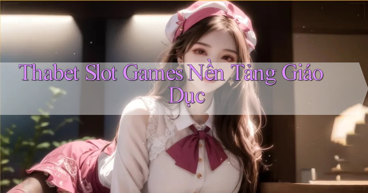 thabet  slot games nền tảng giáo dục