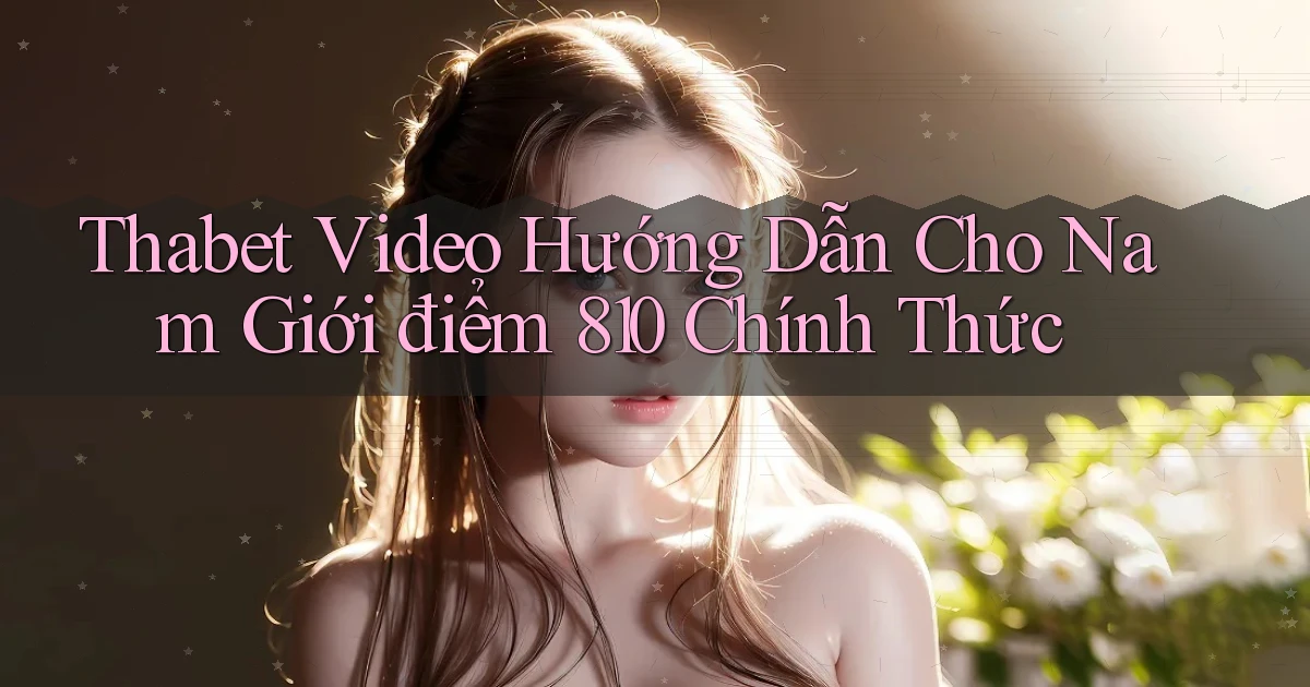 thabet video hướng dẫn cho nam giới   điểm 810 chính thức