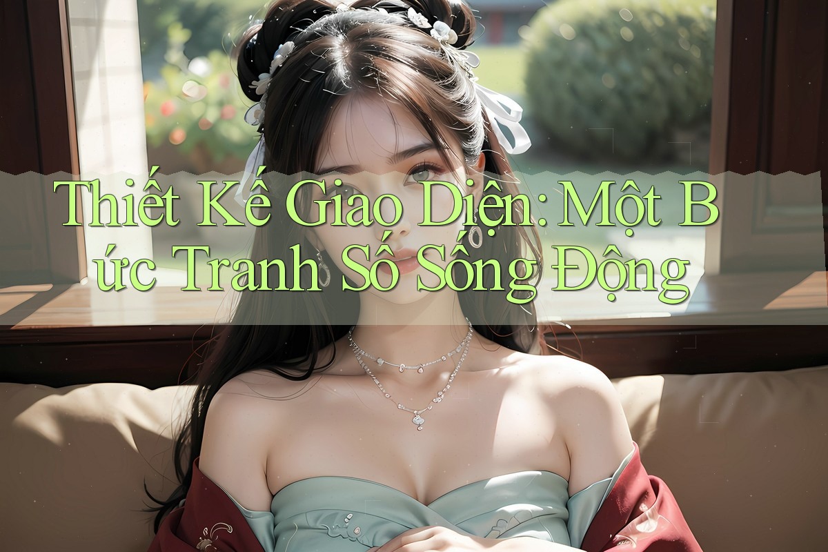 Thiết Kế Giao Diện: Một Bức Tranh Số Sống Động