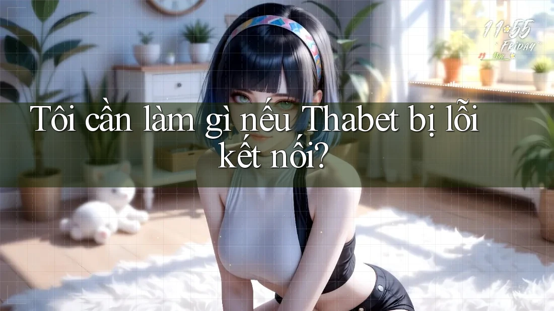 Tôi cần làm gì nếu Thabet bị lỗi kết nối?