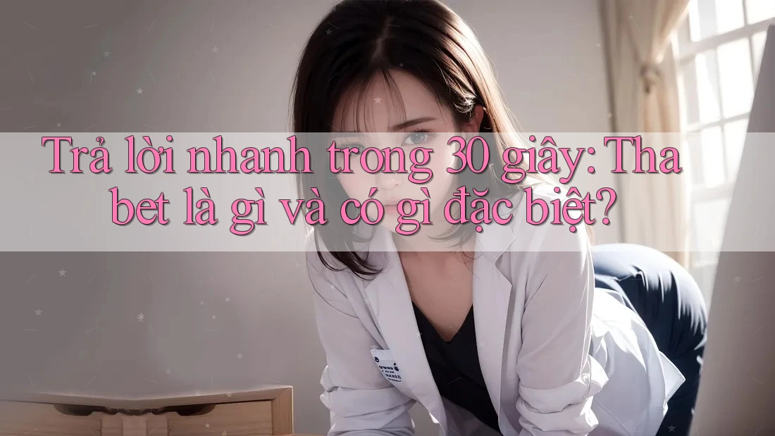 Trả lời nhanh trong 30 giây: Thabet là gì và có gì đặc biệt?