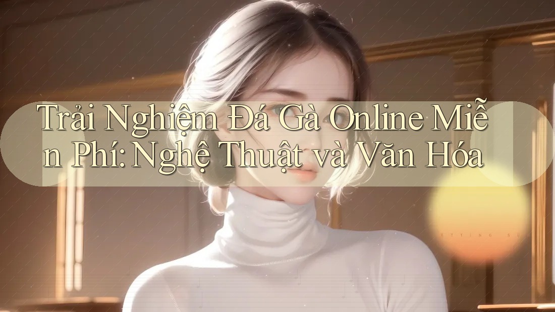 Trải Nghiệm Đá Gà Online Miễn Phí: Nghệ Thuật và Văn Hóa