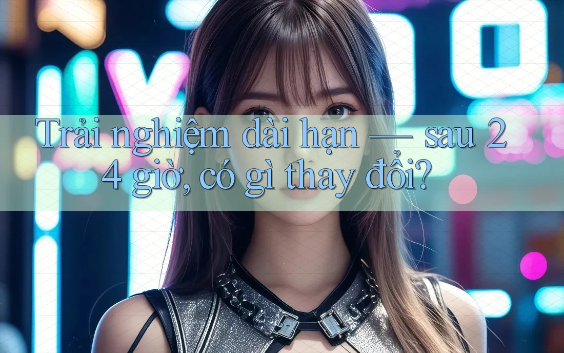 Trải nghiệm dài hạn — sau 24 giờ, có gì thay đổi?